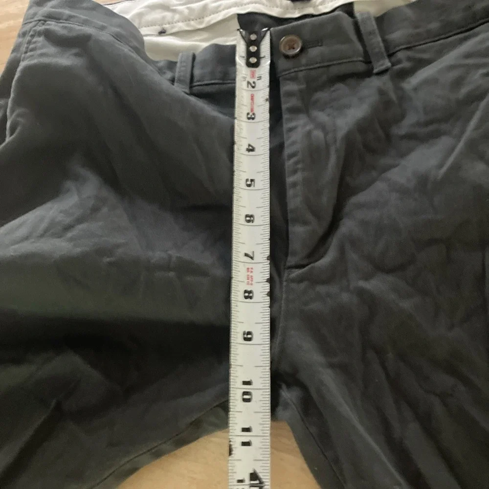 J.CREW Men's Stretch Pants Grey Size 34X34 Slim Fit